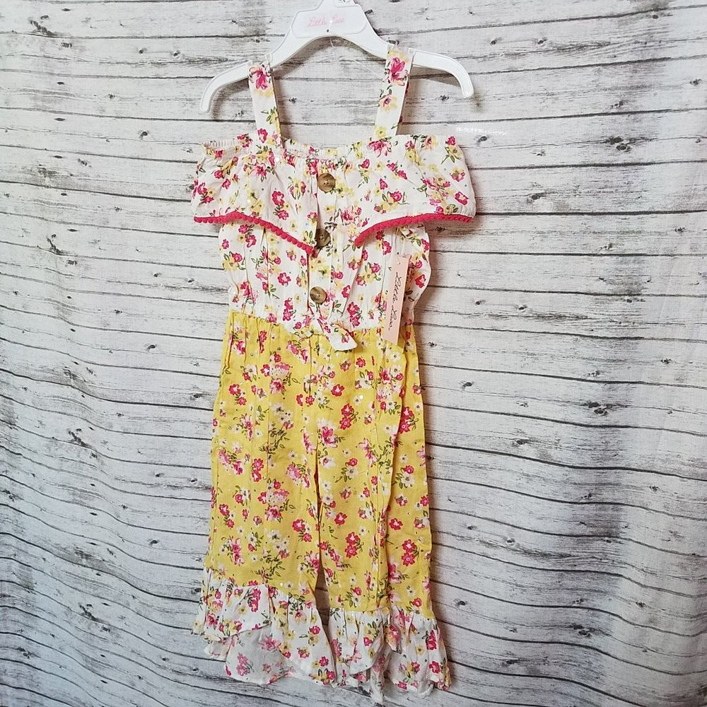 NWT Little Lass Jumper romper 3T